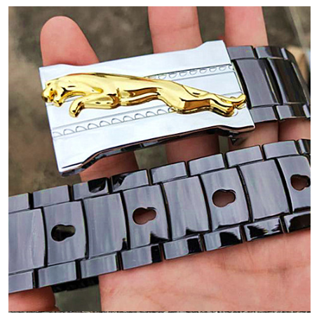Metal stainless steel personalized belt