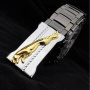 Metal stainless steel personalized belt
