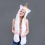 Unicorn Faux Fur LED Stage Cap Animal Hat