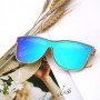 Unisex Full Bamboo Frame Polarized Sunglasses UV400 Unisex Full Bamboo Frame Polarized Sunglasses UV400