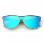 Unisex Full Bamboo Frame Polarized Sunglasses UV400