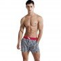 Men's beach pants loose striped navy