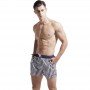 Men's beach pants loose striped navy