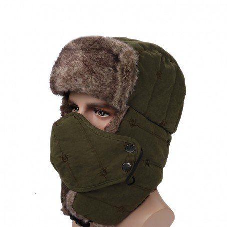Anti - wind ear mask Lei Feng hat