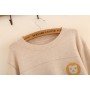 Round neck autumn and winter loose sweater