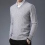 Pullover long sleeve knit bottoming shirt