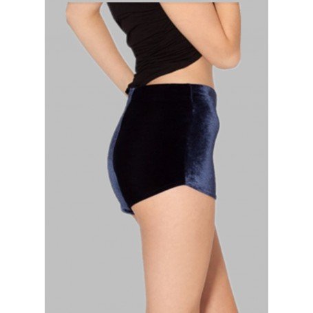 Gold Velvet Shorts Women Spring Style Trendy Korean Casual Pants