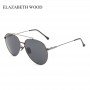 Adult male metal polarized sunglasses