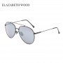 Adult male metal polarized sunglasses