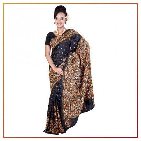 Murshidabad (Padha) Katha Stich Saree 036
