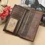 Men Genuine Leather Dragon Long Short Wallet Coin Money Card Holder Clutch Purse