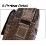 Genuine Leather Shoulder Bag Business Man Bag Messenger Bag for Men Crossbody Bag