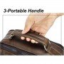 Genuine Leather Shoulder Bag Business Man Bag Messenger Bag for Men Crossbody Bag