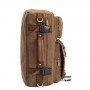 KAUKKO Men's Canvas Army Style Shoulder Travel Tactical Backpacks