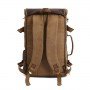 KAUKKO Men's Canvas Army Style Shoulder Travel Tactical Backpacks