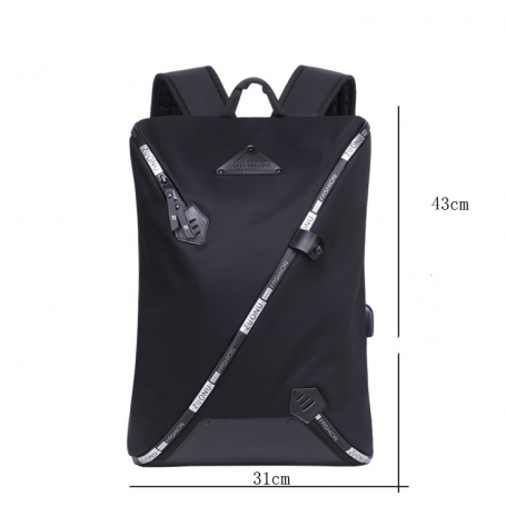 Trendy men's backpack casual