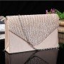 Women Evening Bridal Wallet Envelope Flash Diamond Clutch