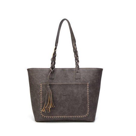 Fringed shoulder bag