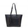 Fringed shoulder bag