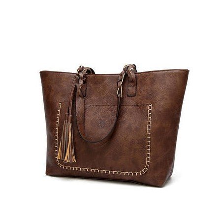 Fringed shoulder bag