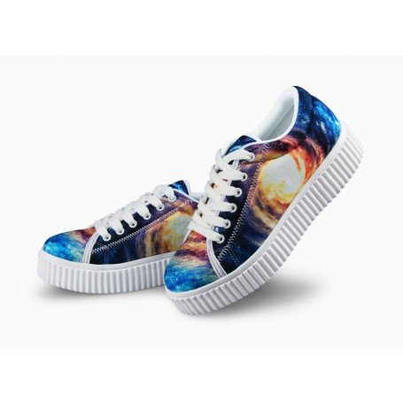 Custom Images or Logo Flats Platform Shoes Woman Women's Fashion Low Style