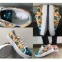 Custom Images or Logo Flats Platform Shoes Woman Women's Fashion Low Style